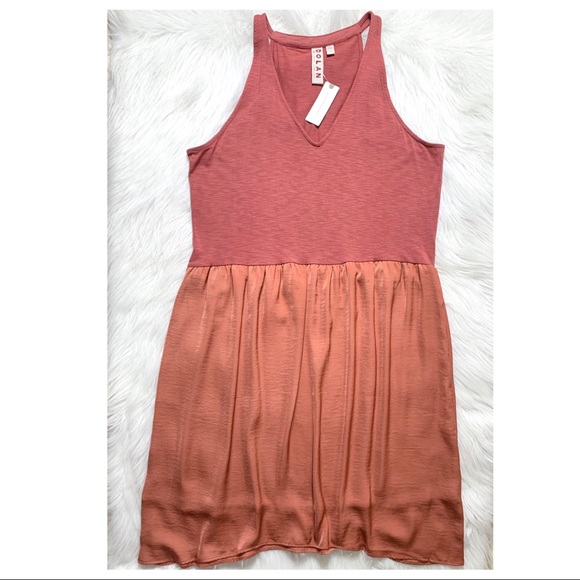 SOLD-NWT Anthropologie Terracotta Dress - Picture 7 of 10
